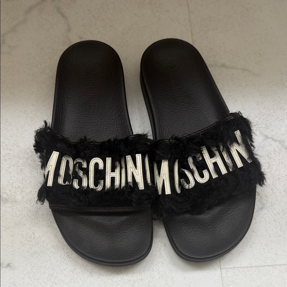 Moschino Slide Sandals